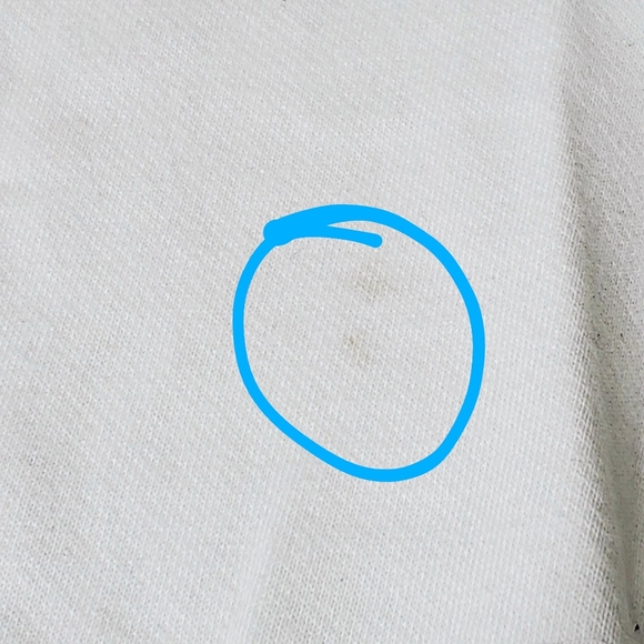 Fila Ladies' 1/4 Zip Fleece Pullover Sweatshirt, White/Navy Large - Picture 8 of 14